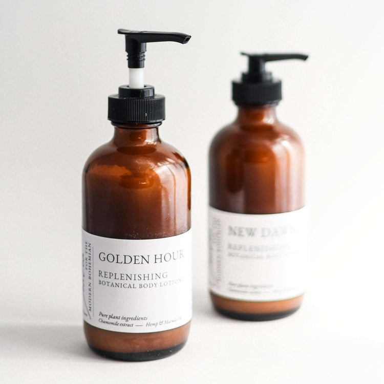 Botanical Body Lotion: with Hemp Seed Oil, Chamomile and Sweet Almond Oil