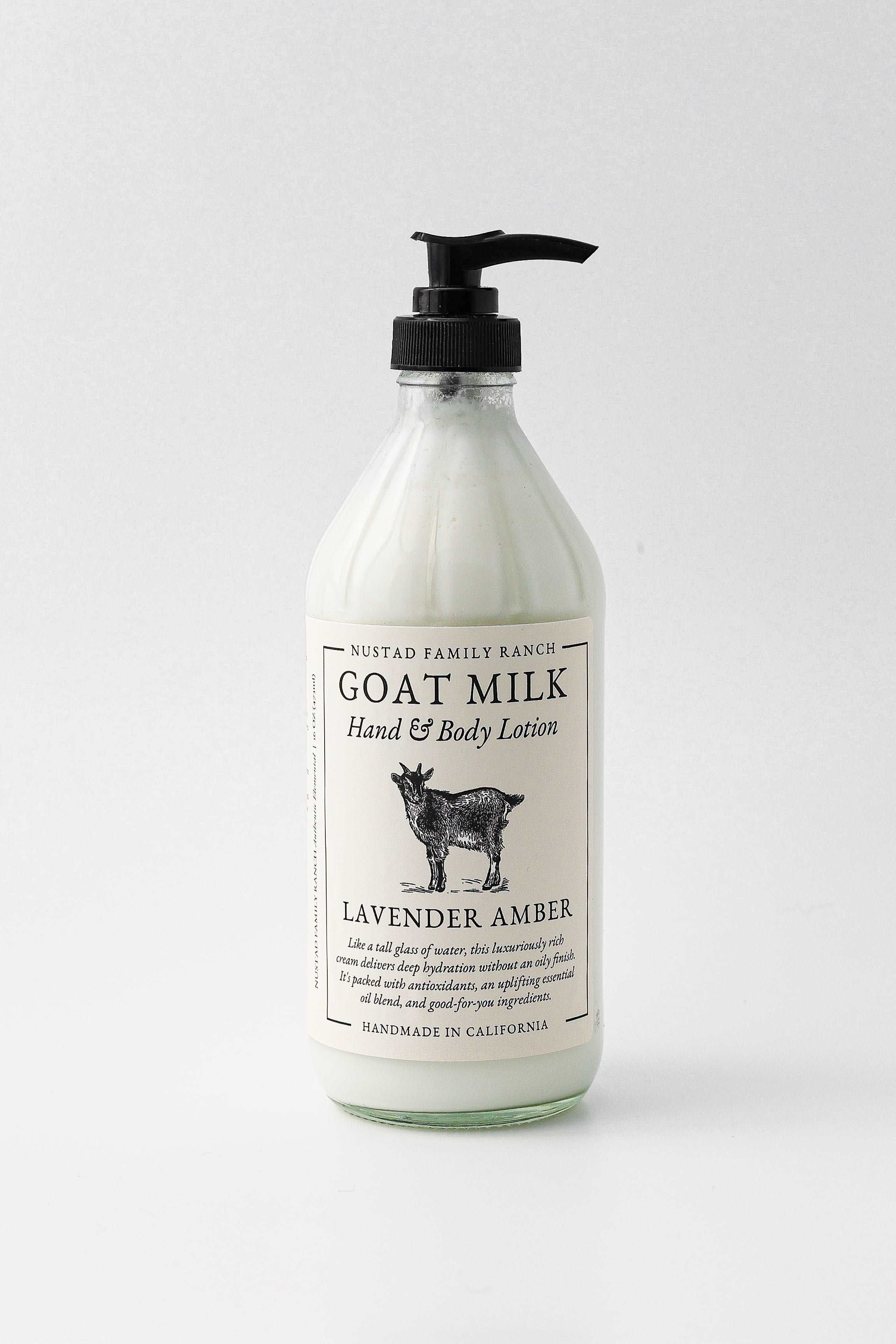 Lavender Vanilla Goat Milk Lotion | Natural Hand & Body Moisturizer
