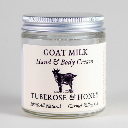 Goat milk lotion, Tuberose & Honey, Essential Oil, Cream, Moisturizer, Body Butter, Hand Cream, Goat Milk Lotion
