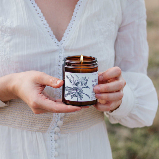 soy wax Candle, Essential Oil Candle, Organic Non-Toxic Vegan candle, Soy Lavender Candle, birthday bridal gift | 8oz Candle