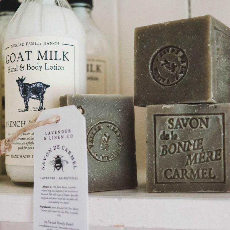 Savon de Marseille Soap, Cube French Utility Soap, English Lavender Soap, Moisturizing soap, Natural Soap, Gentle Handcrafted Soap