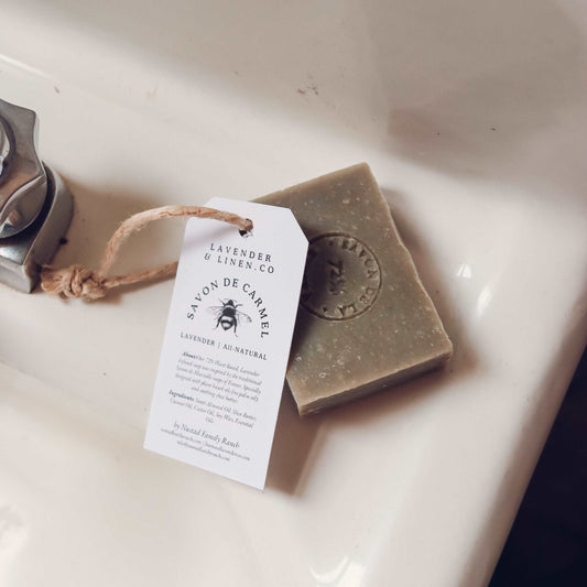 Cube 150g French Utility Soap, Savon de Marseille Soap, English Lavender Soap, Moisturizing soap, Natural Soap, Gentle Handcrafted Soap