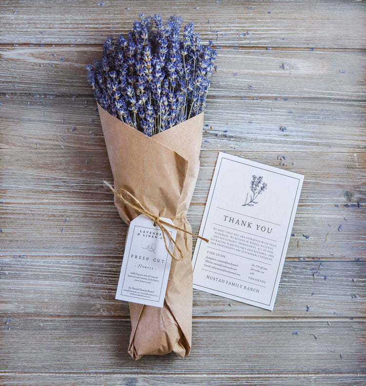 Lavender Bunch - Dried Lavender Bundle - over 250 Stems, 2021 certified organic, dried lavender for bouquets,