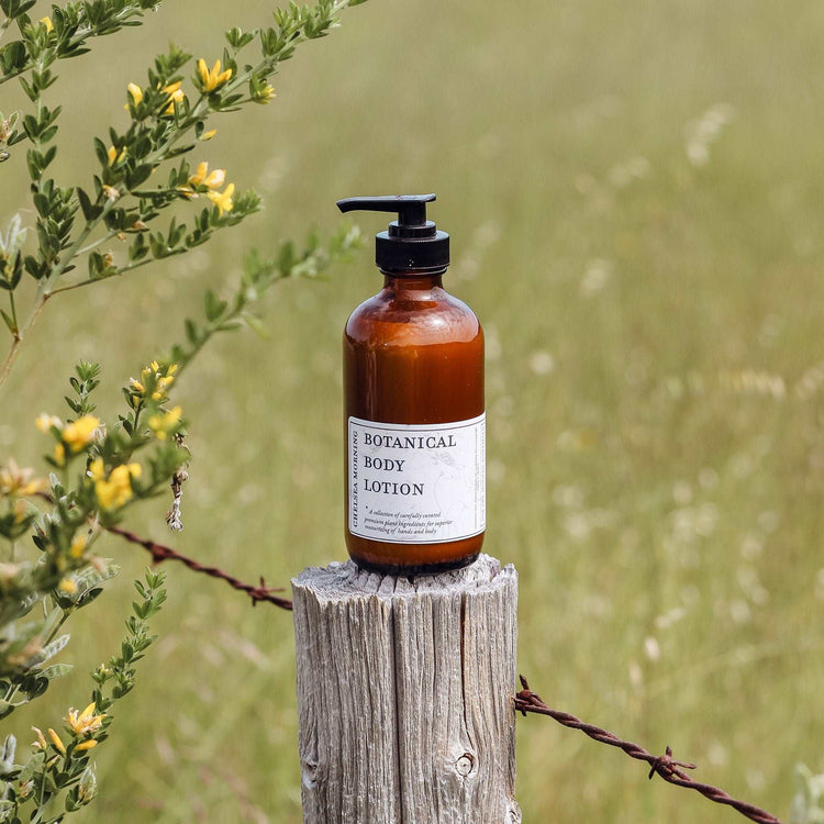 Botanical Body Lotion with Hemp Seed Oil, Chamomile and Sweet Almond Oil for dry skin