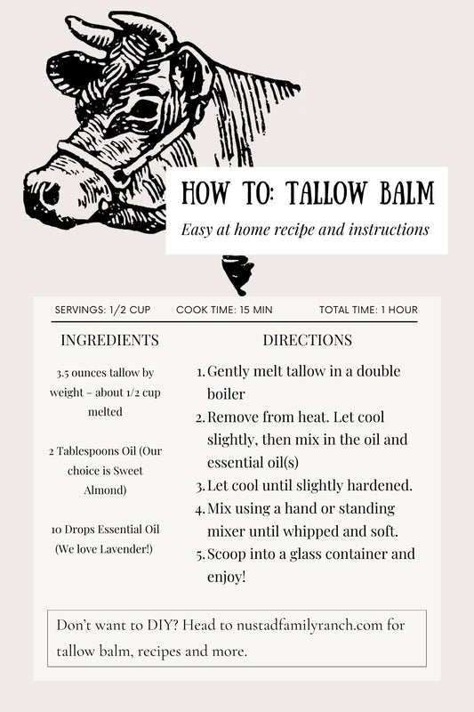 How To Make Tallow Balm