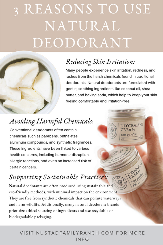 Top 3 Reasons to Switch to Natural Deodorant