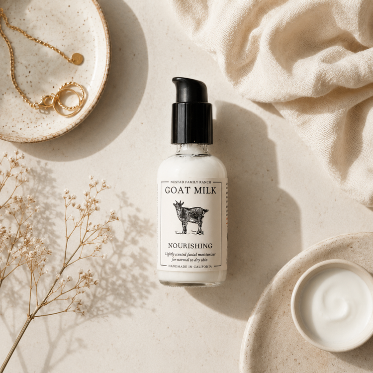 Goat Milk Face Moisturizer | Daily Hydration for Dry & Sensitive Skin