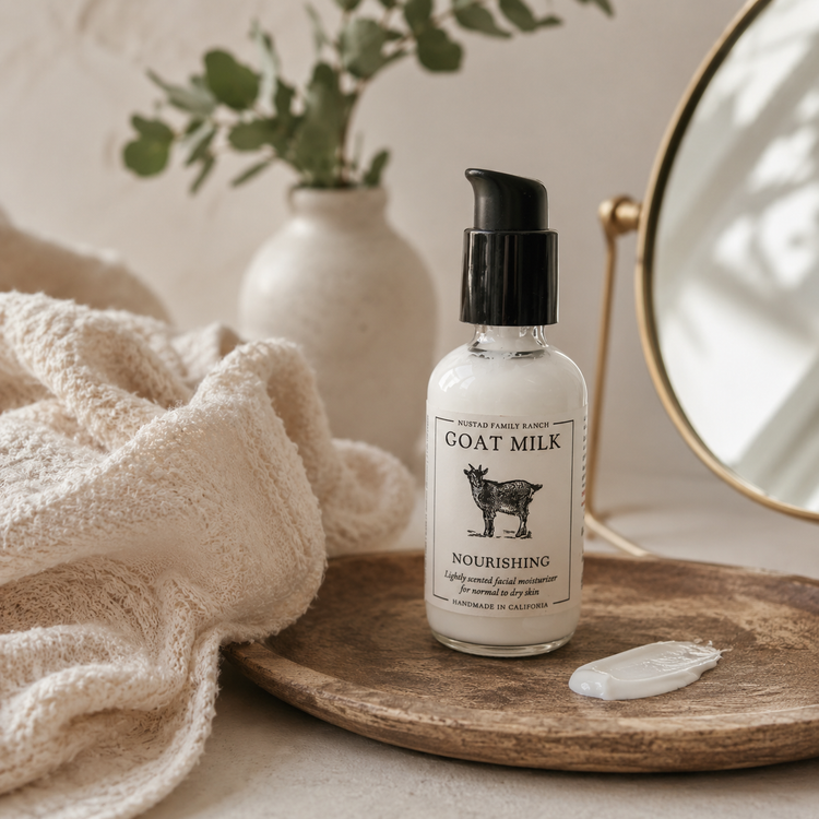 Goat Milk Face Moisturizer | Daily Hydration for Dry & Sensitive Skin