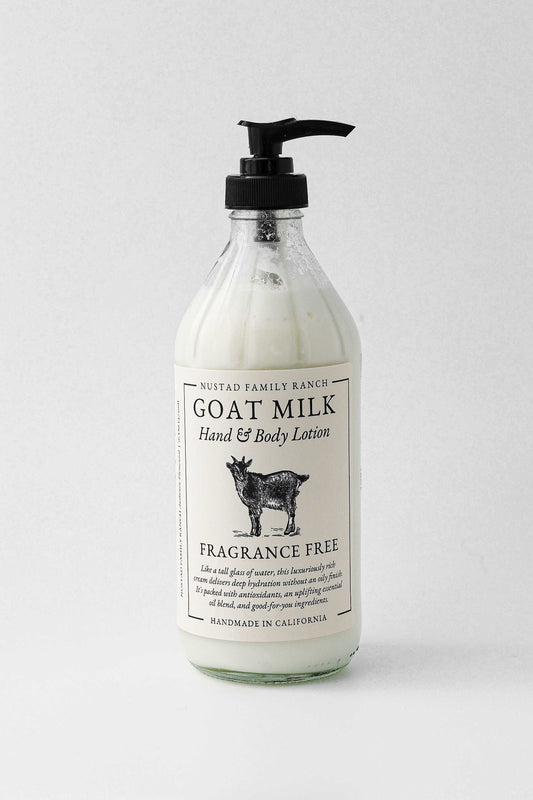 Fragrance Free | Goat Milk Hand & Body Lotion