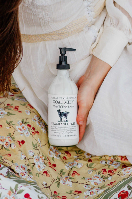 Fragrance Free | Goat Milk Hand & Body Lotion