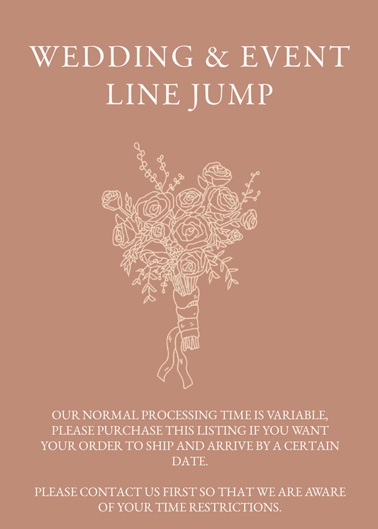 Bridal Bouquet Line Jump