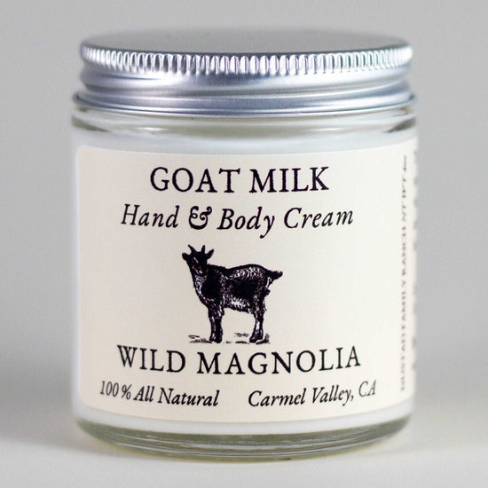Goat milk lotion, WILD MAGNOLIA Hand Lotion, Essential Oil, Cream, Moisturizer, Shea Butter, Body Butter, Hand Cream, Goat Milk Lotion