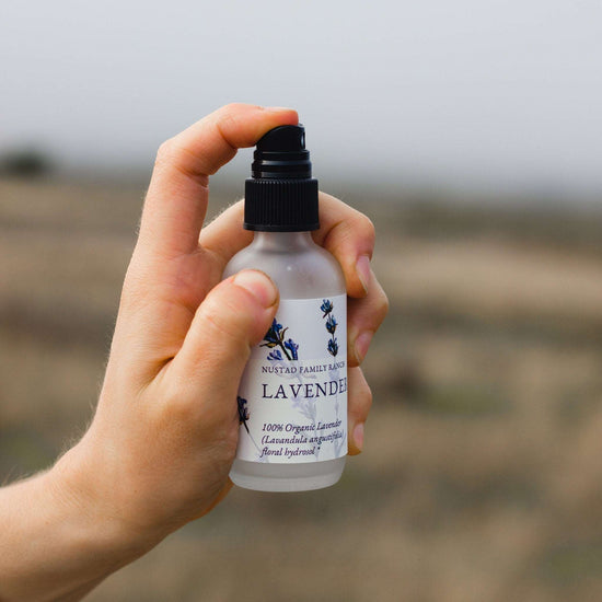 Lavender Spray Hydrosol Beauty Elixer Raw Organic All Natural Anti Acne Lavender Oil Gift Gift Set Organic Skincare