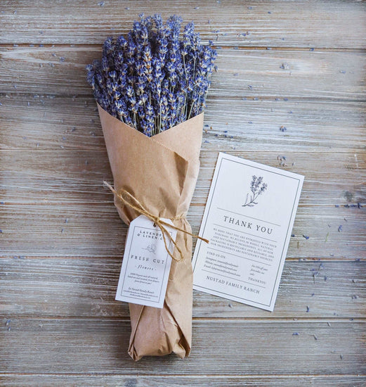 Dried Lavender Bundle - Illinois Lavender