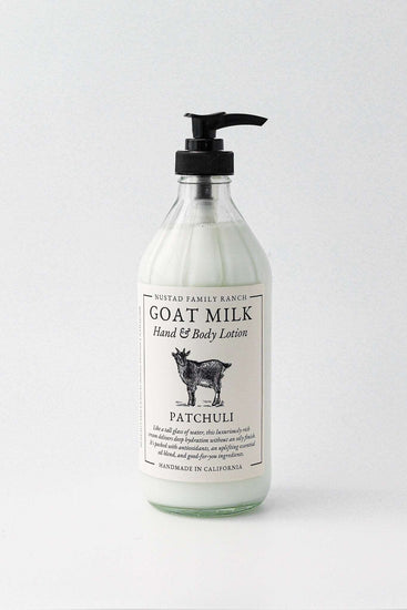 Patchuli Goat lotion, Goat milk lotion for body moisturizer, Hand & body Lotion with Essential Oil, Body Butter, Hand Cream