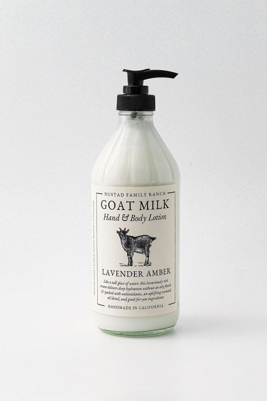 Lavender Musk Goat lotion, Goat milk lotion for body moisturizer, Hand & body Lotion with Essential Oil, Body Butter, Hand Cream