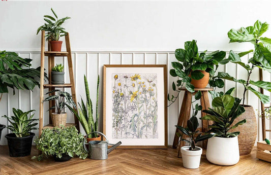 Chamomile Botanical Print, Botanical Wall Art, Flower Art, Vintage Posters, Cottagecore Decor, Bedroom Wall Art, Floral Design Download