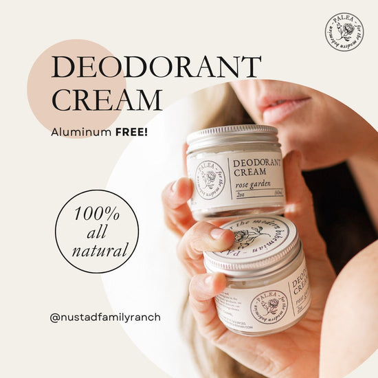 Natural Deodorant that works | Aluminum Free Deodorant | Plastic Free ZERO WASTE